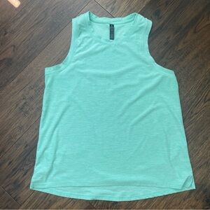 Kyodan Light Green sleeveless Tank Top Large workout gym athletic stretch soft